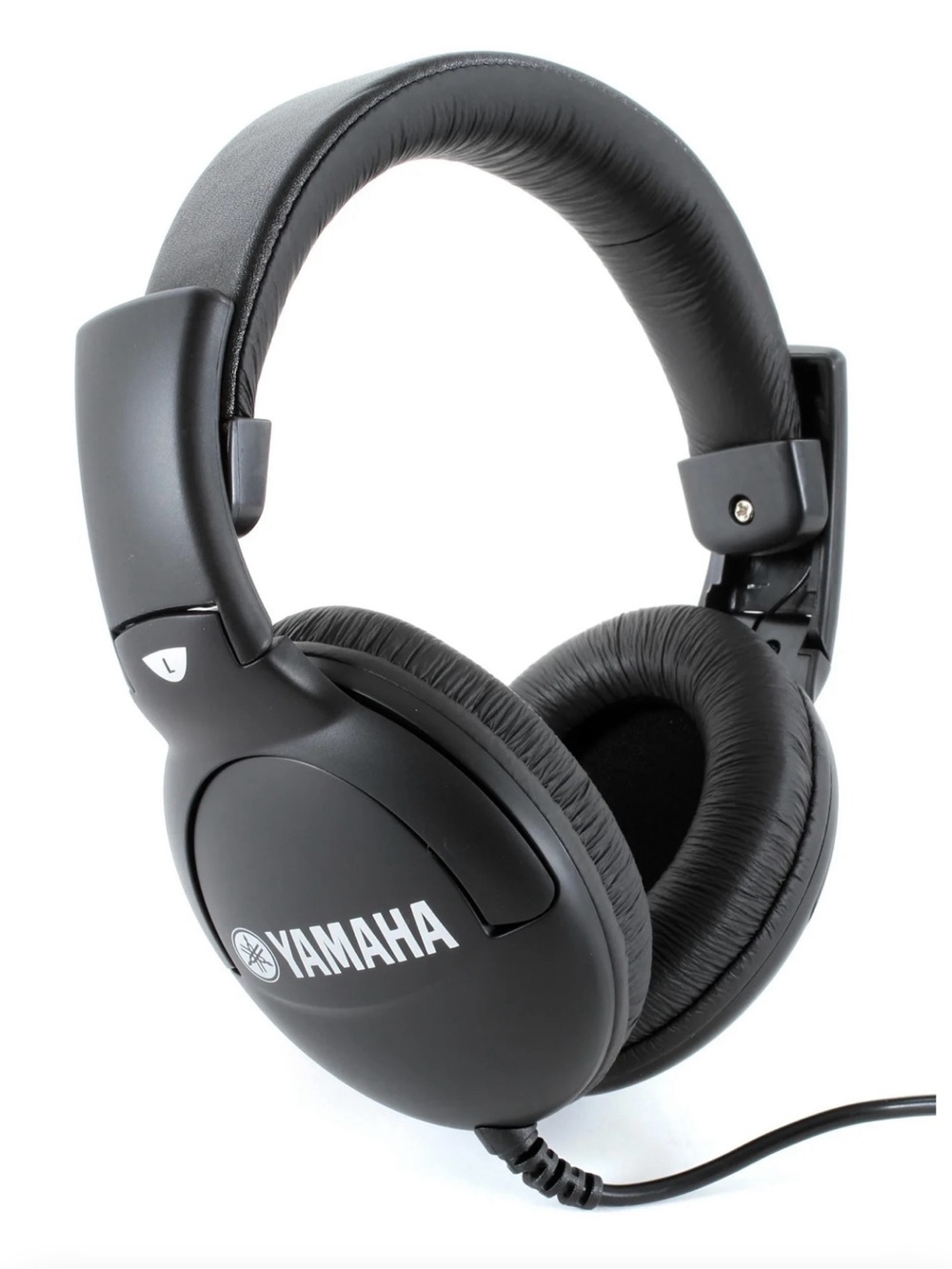 Studio Yamaha Black Over-Ear Wired Headphones with Padded Earcups